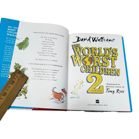 Worlds Worst Children David Walliams Books Lot 3 Vol 1 2 3 HC DJ - Picture 13 of 16